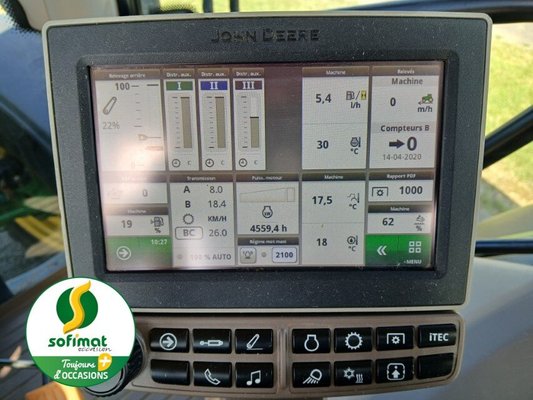 Tracteur agricole John Deere 6145R