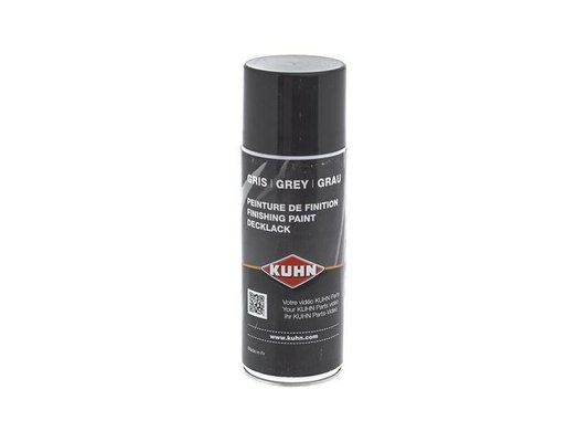 DIVERS AGRI UNNIVERSEL - PIECES COMMUNES KUHN - BOMBE AEROSOL GRIS-NOIR