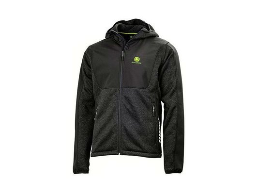 VÊTEMENTS - CHAUSSURES BOTTES - VESTE POLAIRE NOIR JOHN DEERE TAILLE S