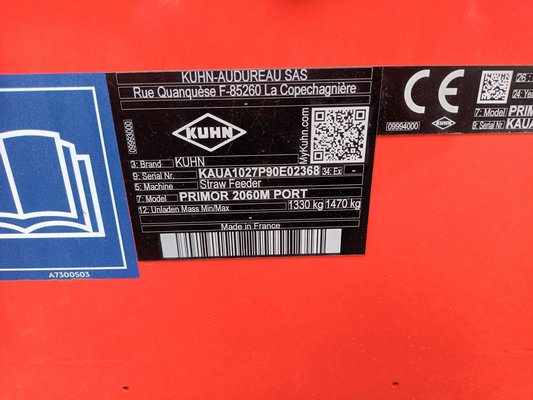 Pailleuse Kuhn PRIMOR2060M