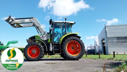 Tracteur agricole Claas ARES556RZ - 13