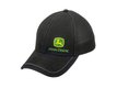 CASQUETTE À MAILLE NOIRE AVEC LOGO JOHN DEERE