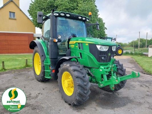 Tracteur agricole John Deere 6R120