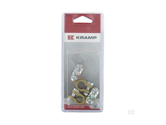 ELECTRICITE / ELECTRONIQU - COMPOSANTS - JEU COSSES DE BATTERIES 70x165mm KRAMP