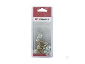 ELECTRICITE / ELECTRONIQU - COMPOSANTS - JEU COSSES DE BATTERIES 70x165mm KRAMP