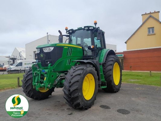 Tracteur agricole John Deere 6195M