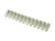 DOMINO 5 AMP 12 SECTIONS BORNE A VISBLISTER DE 1 PIECE