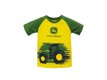 T-shirt JAUNE + VERT TRACTEUR 3 ANS