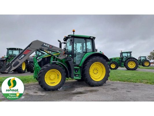 Tracteur agricole John Deere 6120M