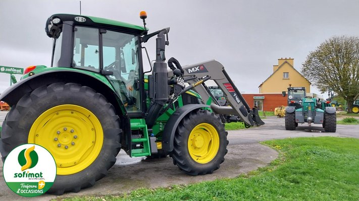 Tracteur agricole John Deere 6120M