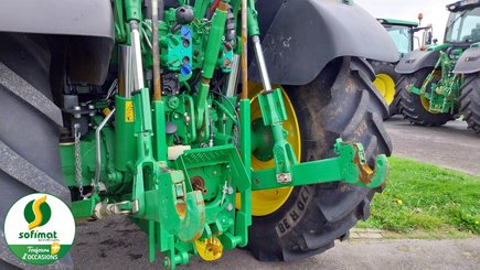 Tracteur agricole John Deere 6120M - 7