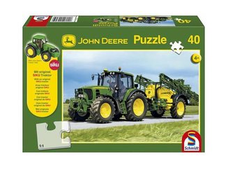 JOUETS - JOUETS - PUZZLE 40 PIECES TRACTEUR 6630 JOHN DEERE