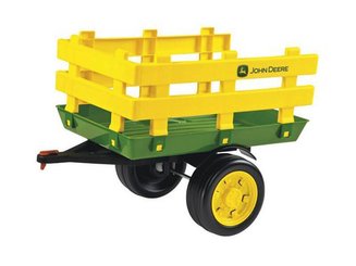 JOUETS - JOUETS - REMORQUE TRACTEUR GROUND FORCE JOHN DEERE