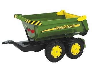 JOUETS - JOUETS - REMORQUE TRACTEUR ROLLYHALFPIPE JOHN DEERE
