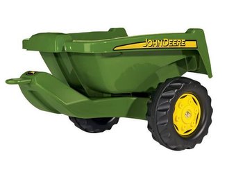 JOUETS - JOUETS - REMORQUE TRACTEUR ROLLLYTIPPER JOHN DEERE