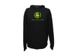 SWEAT NOIR LOGO JOHN DEERE TAILLE S