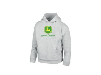 VÊTEMENTS - VETEMENTS DE TRAVAIL - SWEAT GRIS JOHN DEERE TAILLE 10-12 ANS
