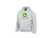 SWEAT GRIS JOHN DEERE TAILLE 14ANS