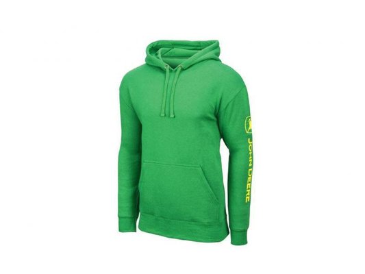 VÊTEMENTS - VETEMENTS DE TRAVAIL - SWEAT A CAPUCHE JOHN DEERE VERT TAILLE S