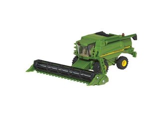 JOUETS - JOUETS - JOUET MOISSONNEUSE BATTEUSE JOHN DEERE 9680I 1/87EME