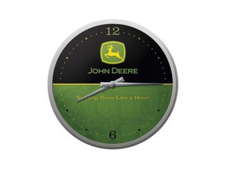 VÊTEMENTS - VETEMENTS - HORLOGE MURALE NOIR / VERT