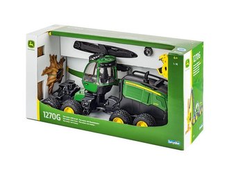 JOUETS - JOUETS - JOUET ABATTEUSE JOHN DEERE 1270G