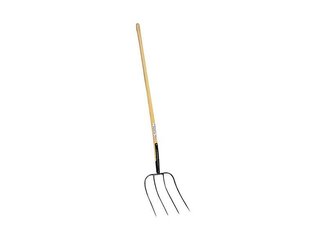 LIBRE SERVICE AGRICOLE - OUTILS A MAIN AGRI - FOURCHE QUATRE DENTS METALLIQUE A SOIE LA GEE
