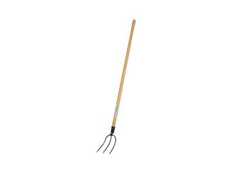 LIBRE SERVICE AGRICOLE - OUTILS A MAIN AGRI - FOURCHE TROIS DENTS A DOUILLE LA GEE
