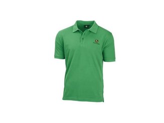 VÊTEMENTS - VETEMENTS DE TRAVAIL - POLO JOHN DEERE VERT TAILLE L