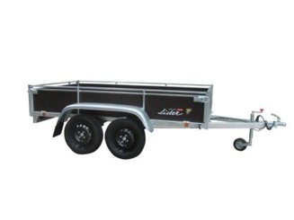 REMORQUES - > 750 KG - REMORQUE BOIS 45450 2 ESSIEUX 750KG