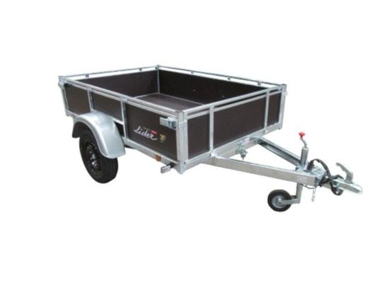 REMORQUES - < 750 KG - REMORQUE BOIS 45440 1 ESSIEU 500 KG