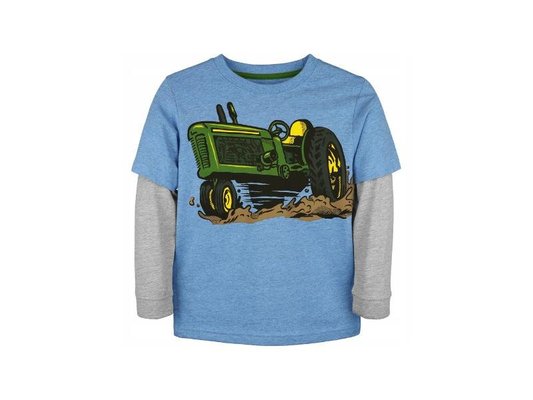 VÊTEMENTS - VETEMENTS DE TRAVAIL - TEE SHIRT BLEU MANCHE LONGUE TRACT 7-8 A
