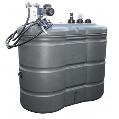 LIBRE SERVICE AGRICOLE - CUVES CARBURANT + ADBLUE - Cuve à fioul 1500L avec pompe Duraplas