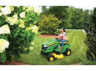 TONDEUSE AUTOPORTEE - AUTOPORTEE MULCHING - TRACTEUR TONDEUSE JOHN DEERE X350