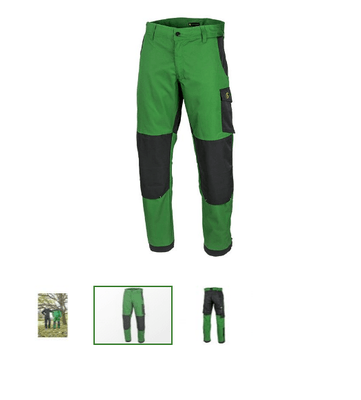 VÊTEMENTS - VETEMENTS DE TRAVAIL - PANTALON VERT TAILLE 52