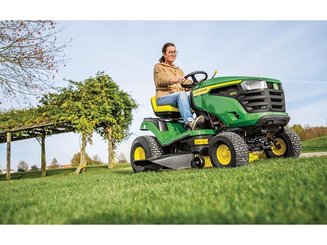 TONDEUSE AUTOPORTEE - AUTOPORTEE EJECT LAT - TRACTEUR TONDEUSE JOHN DEERE X107