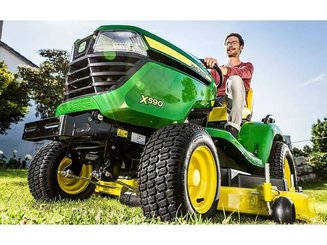 TONDEUSE AUTOPORTEE - AUTOPORTEE EJECT LAT - TRACTEUR TONDEUSE JOHN DEERE X590
