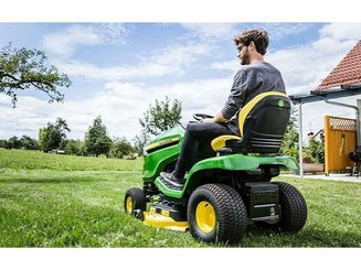TONDEUSE AUTOPORTEE - AUTOPORTEE EJECT LAT - TRACTEUR TONDEUSE JOHN DEERE X370