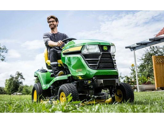 TONDEUSE AUTOPORTEE - AUTOPORTEE EJECT LAT - TRACTEUR TONDEUSE JOHN DEERE X370