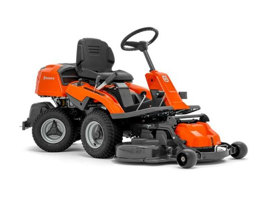 TONDEUSE AUTOPORTEE - TONDEUSE FRONTALE - TRACTEUR TONDEUSE RIDER HUSQVARNA R214T