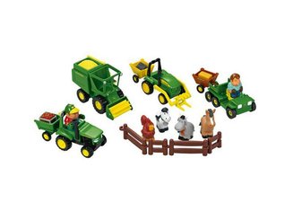 JOUETS - JOUETS - COFFRET FUN ON THE FARM JOHN DEERE