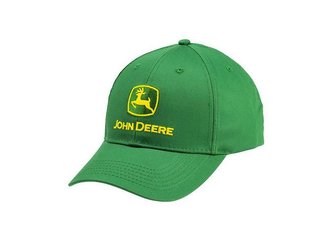 VÊTEMENTS - VETEMENTS DE TRAVAIL - CASQUETTE JOHN DEERE VERTE AVEC LOGO