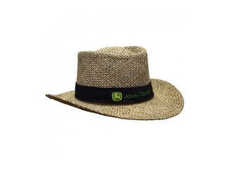 VÊTEMENTS - VETEMENTS DE TRAVAIL - CHAPEAU DE PAILLE JOHN DEERE - Taille unique