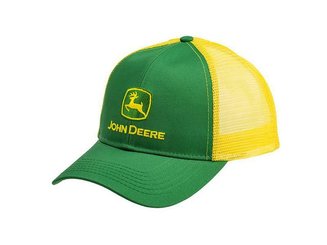 VÊTEMENTS - VETEMENTS DE TRAVAIL - CASQUETTE CAMIONNEUR VERTE ET JAUNE