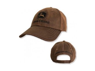 VÊTEMENTS - VETEMENTS DE TRAVAIL - CASQUETTE ASPECT TOILE CIREE JOHN DEERE