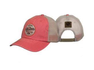 VÊTEMENTS - VETEMENTS DE TRAVAIL - CASQUETTE ROSE FILET BLANC CASSE