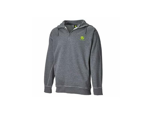 VÊTEMENTS - VETEMENTS - PULL ZIPPE A CAPUCHE TAILLE L JOHN DEERE