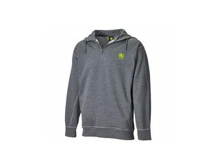 VÊTEMENTS - VETEMENTS - PULL ZIPPE A CAPUCHE TAILLE L JOHN DEERE