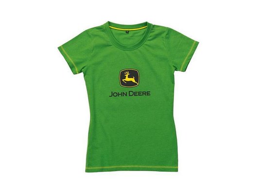 VÊTEMENTS - VETEMENTS DE TRAVAIL - T-SHIRT VERT FEMME TAILLE L JOHN DEERE
