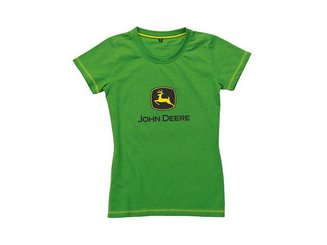 VÊTEMENTS - VETEMENTS DE TRAVAIL - T-SHIRT VERT FEMME TAILLE L JOHN DEERE